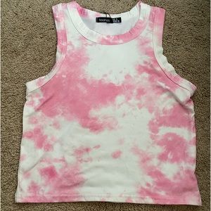 tie die crop top